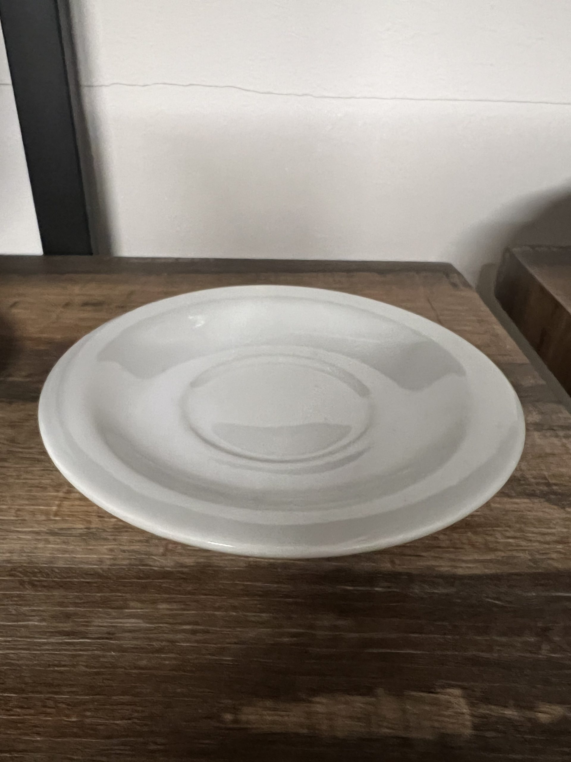 White Coffee Saucer