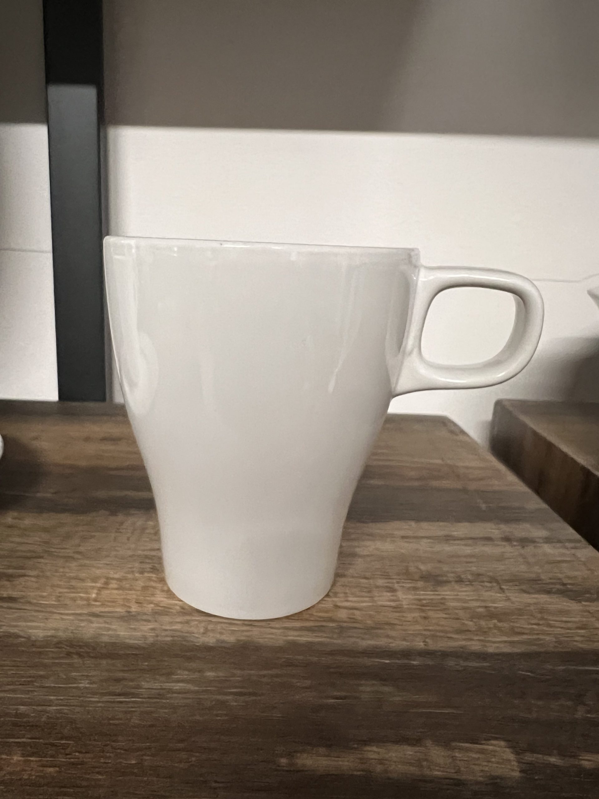 White Coffee Cup