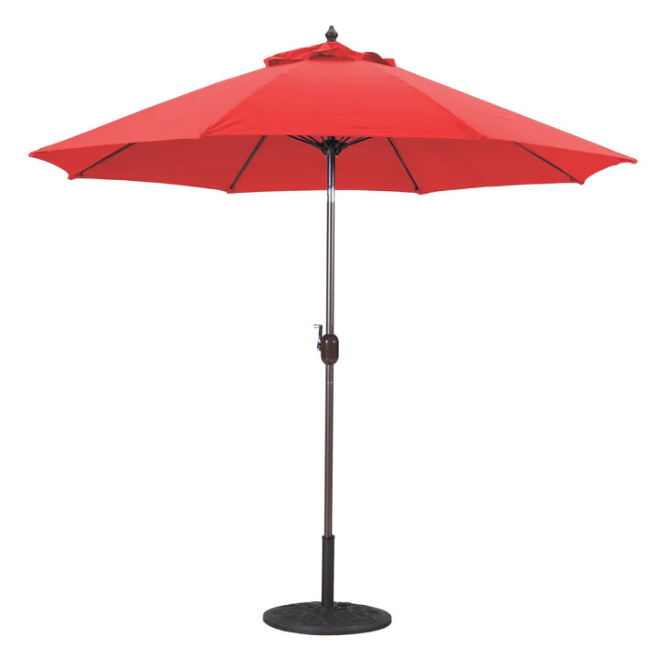 Red - 9 ft. Aluminum Tilt Umbrella Rental
