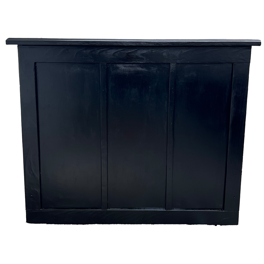 Black Wood Bar 4 ft. Rentals