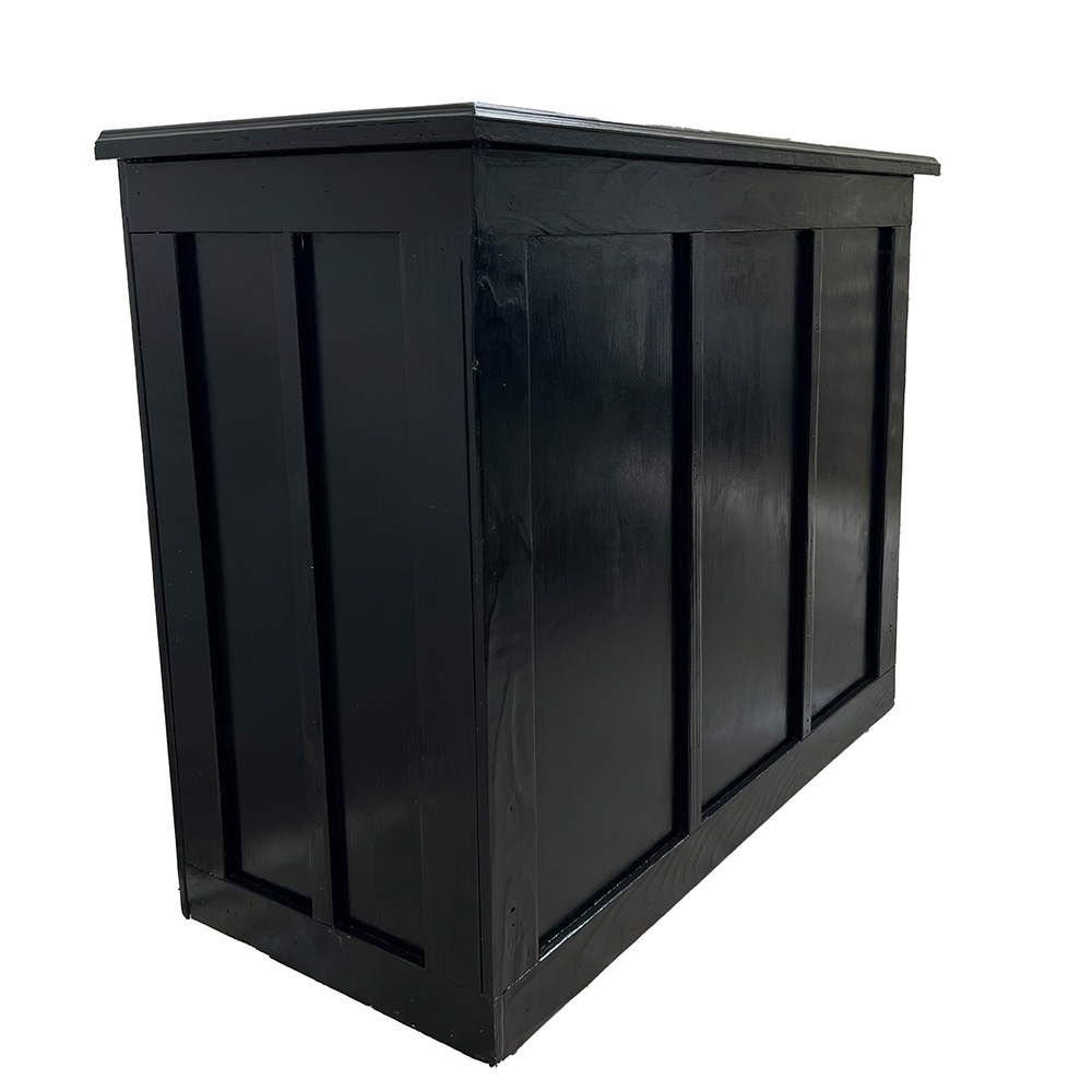 Black Wood Bar 4 ft. - Image 2