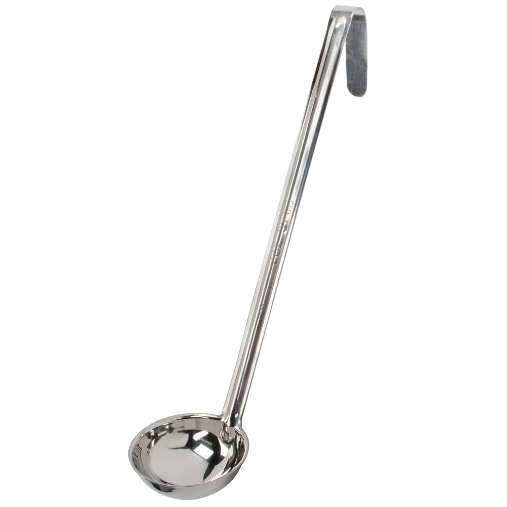 Stainless Steel One-Piece Ladle with Handle