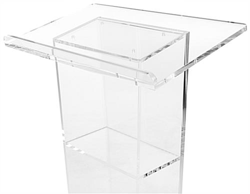 Clear Acrylic Podium - Image 2
