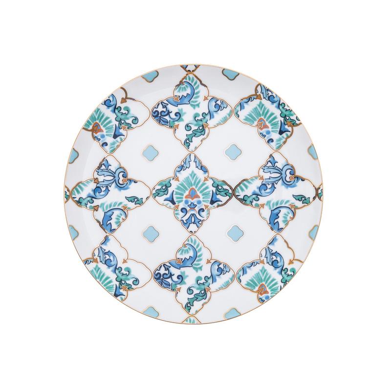 Amalfi Diamond Dinner Plate 10.5 in.