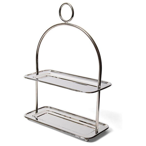 2 Tier Serving Tray Stand Rental