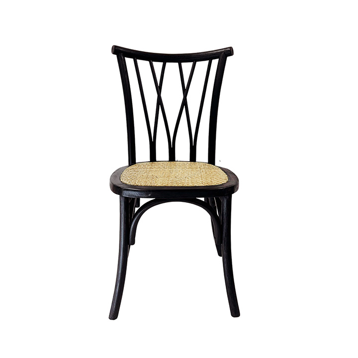 Willow Chair Drifted Black Rental