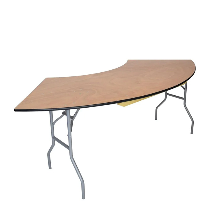 Serpentine Table 7 ft. Rental