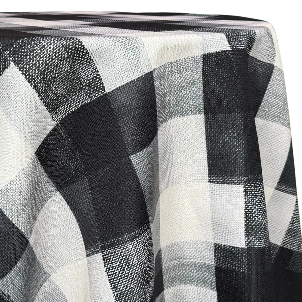 Plaid - Abstract Black