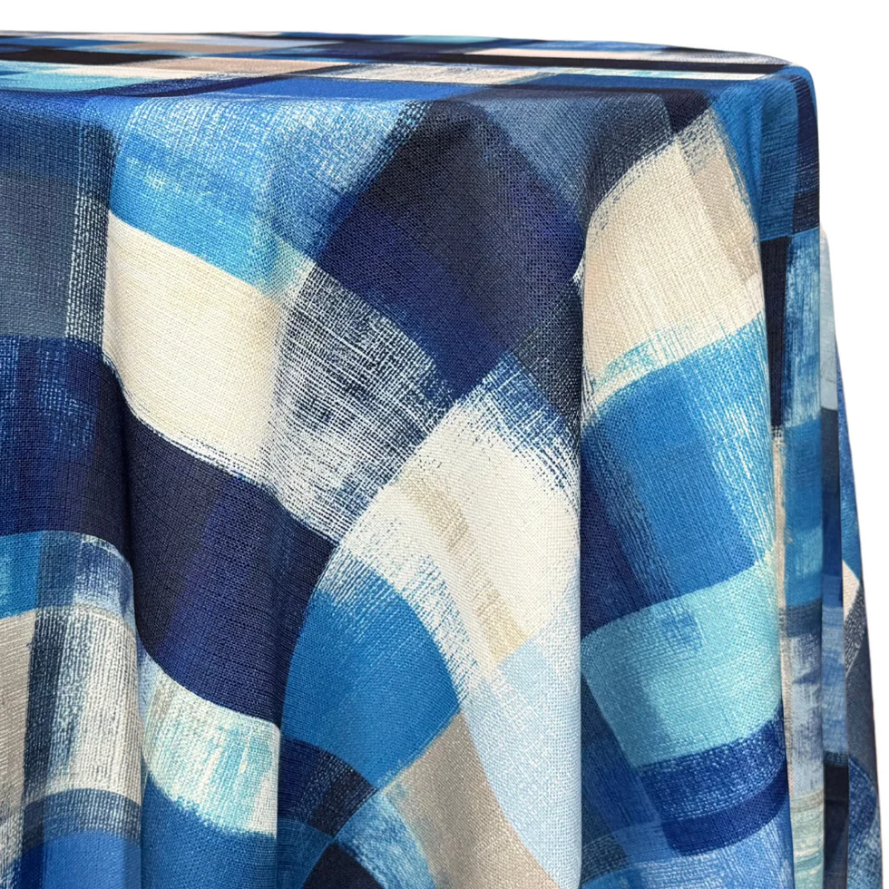 Plaid - Abstract Blue